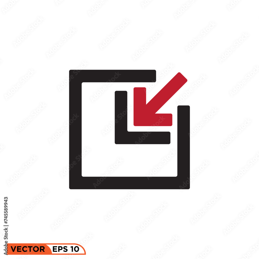 Arrow icon design vector graphic of template, sign and symbol Arrow icon design vector graphic of template, sign and symbol