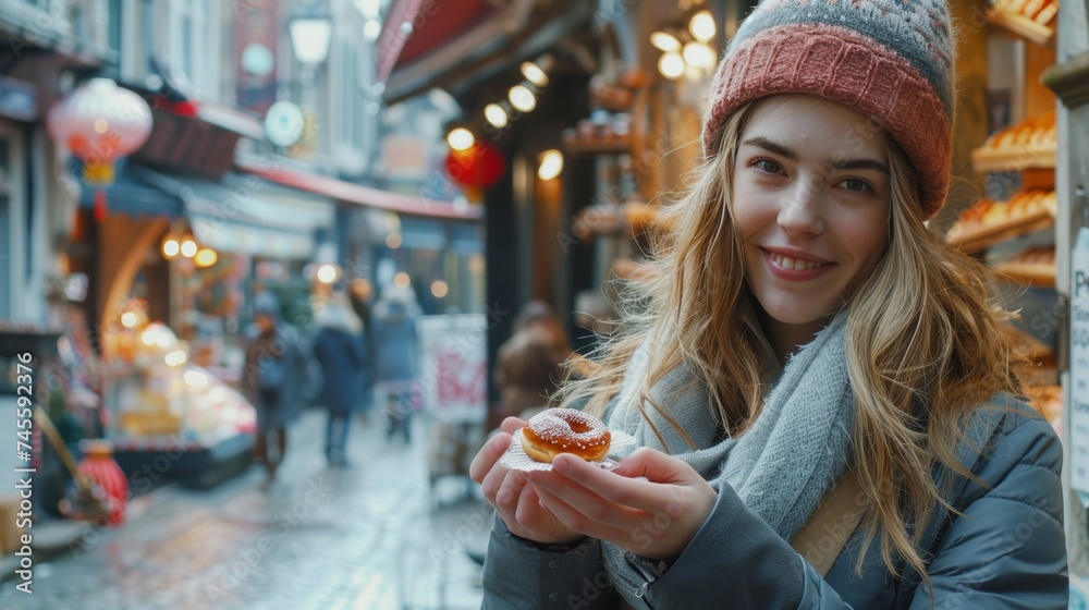 Obraz premium Rich, ruby-red steak, marbled with fat, sits proudly on a cutting board