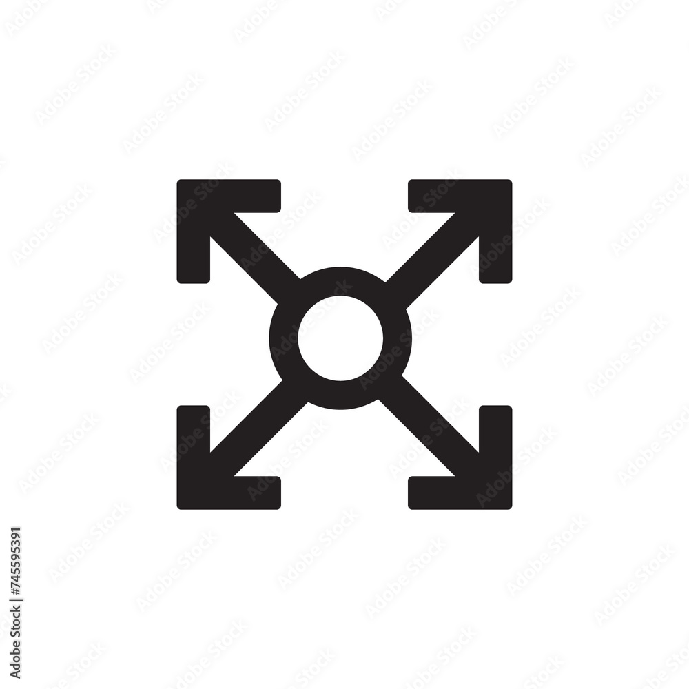 Arrow icon design vector graphic of template, sign and symbol Arrow icon design vector graphic of template, sign and symbol