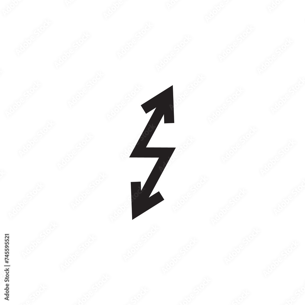 Arrow icon design vector graphic of template, sign and symbol Arrow icon design vector graphic of template, sign and symbol