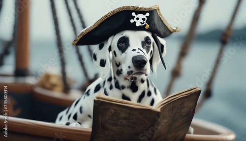 Charting a Course for Adventure: The Dalmatian Captain © Abdulla