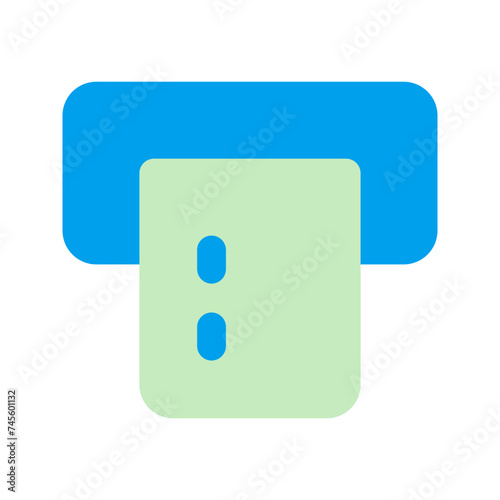 atm machine duo tone