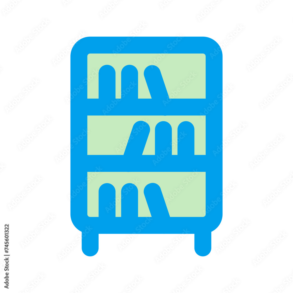bookcase duo tone