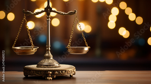 scales of justice,A scale on a table in a court room,Law Firm Background 