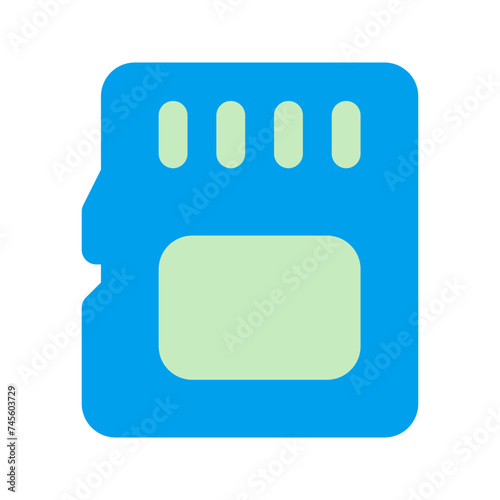 memory card duo tone