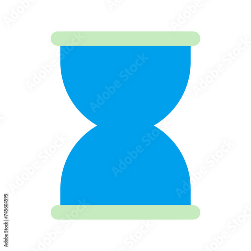 sand clock duo tone