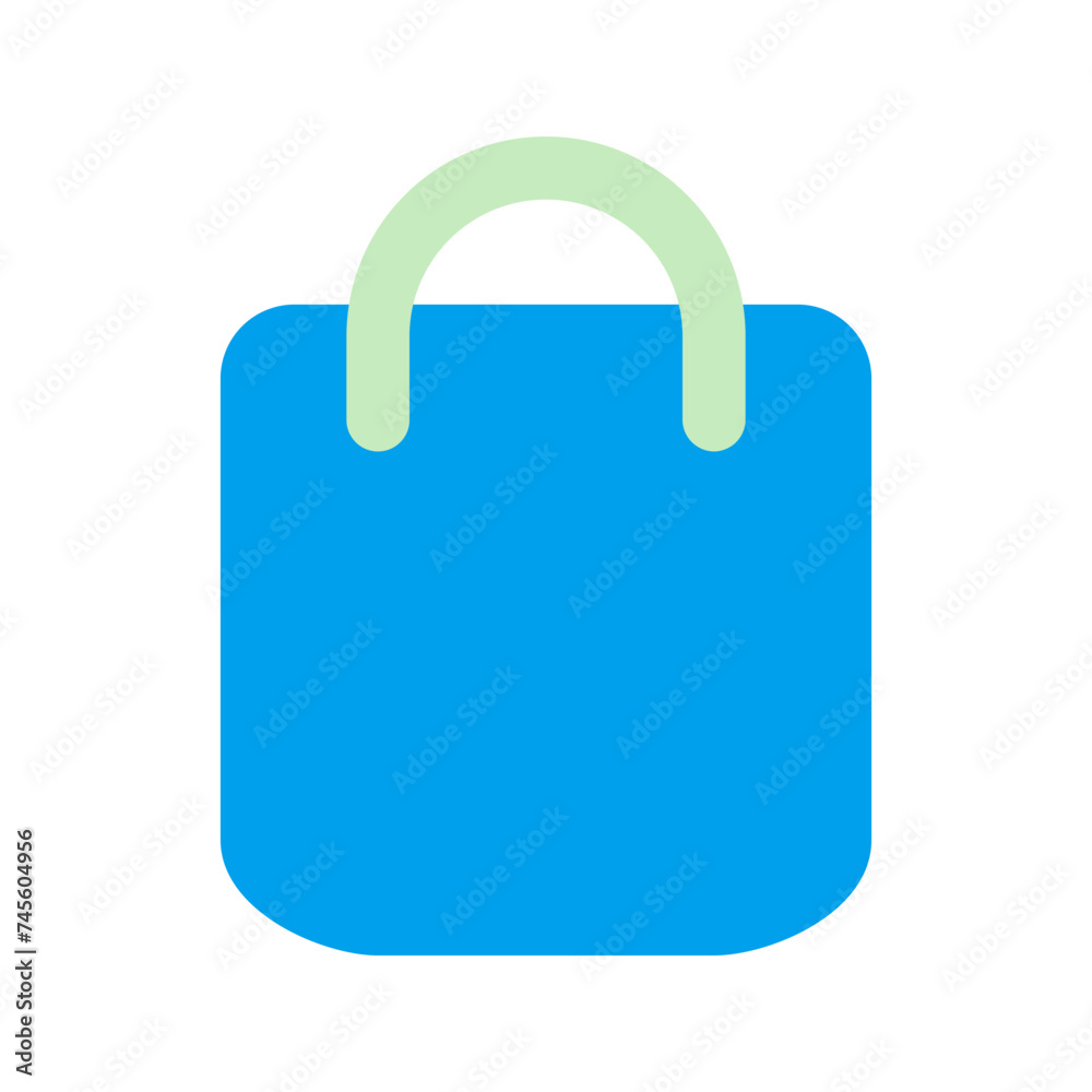 shopping bag duo tone shopping bag duo tone