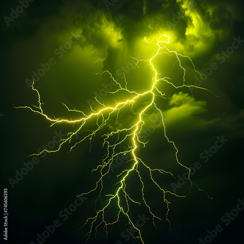 Green lightning 
