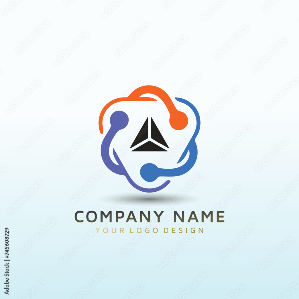 Artificial Intelligence logo for college students