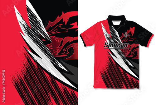 jersey design template for sublimition raching biker sports soccer adobe stock  photo