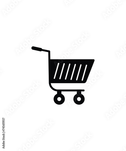 shopping icon, vector best flat icon.
