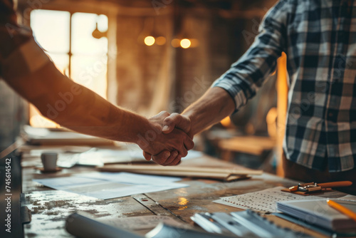 businessman, shaking hands, background, strategy, office, team, teamwork, work, communication, discussion. businessmen shake hands successful merger and acquisition with a handshake via generative AI.