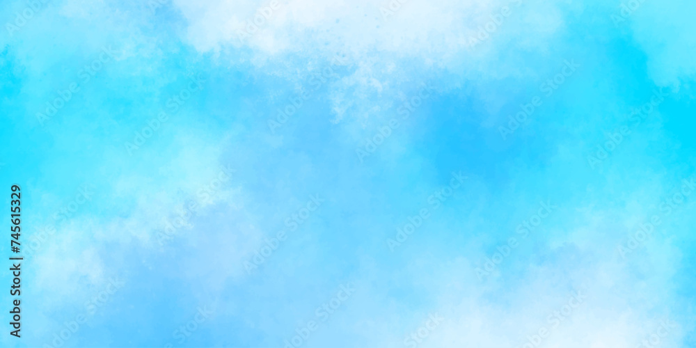 Sky blue smoke swirls,mist or smog fog effect.cloudscape atmosphere reflection of neon background of smoke vape smoke exploding,design element transparent smoke,fog and smoke cumulus clouds.

