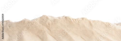 Beach or desert sand cut out