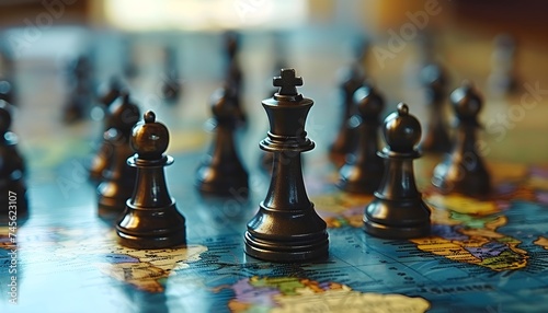 Business strategy, chess play