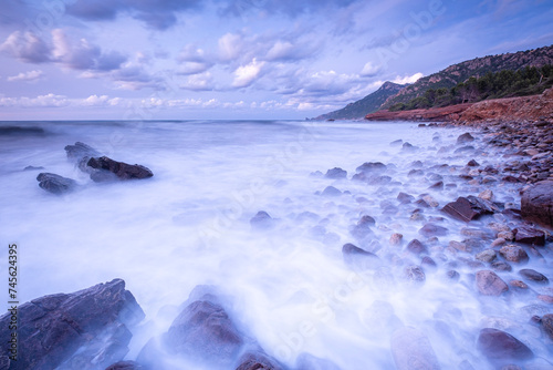 Son Bunyola beach, Port des Canonge, Banyalbufar, Mallorca, Spain