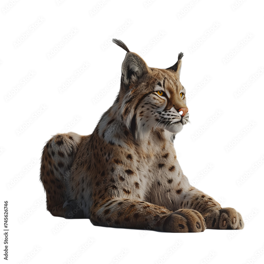 lynx isolated on transparent background, png lynx isolated on transparent background, png