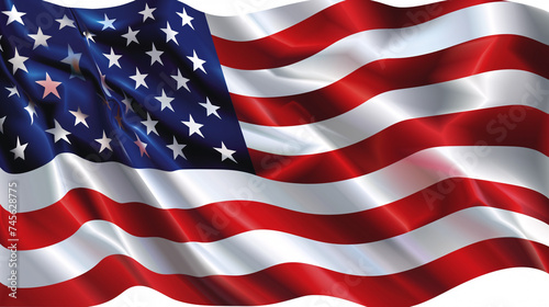 a close up of a flag
