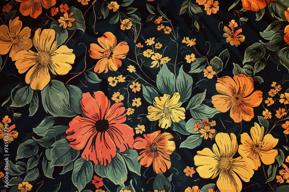 floral background floral background