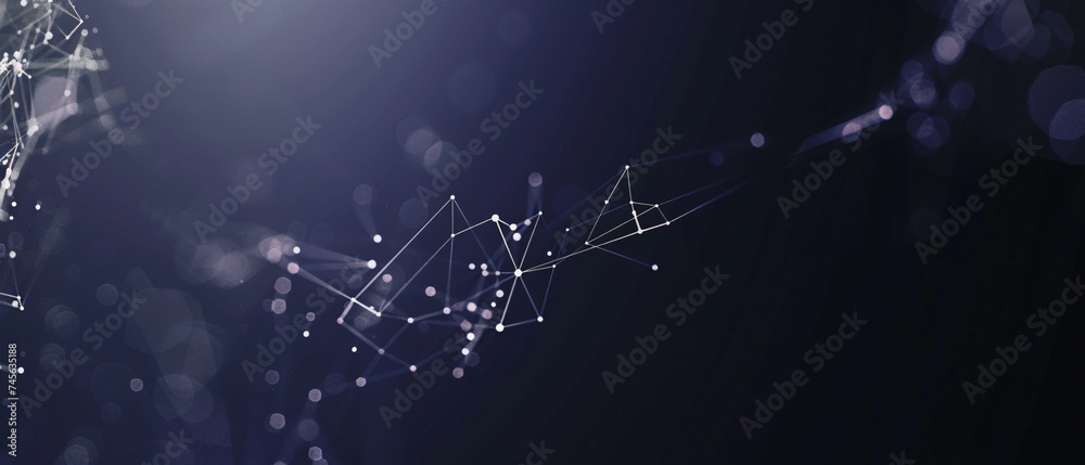 Fototapeta premium a close up of lines and dots