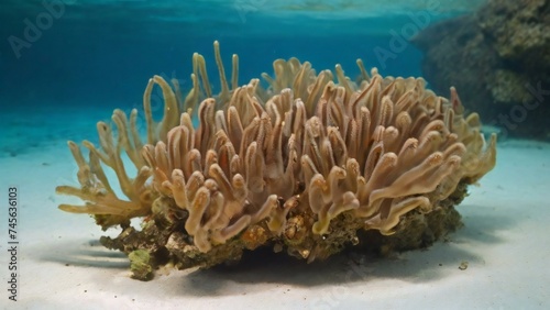 Coral reef in  underwater