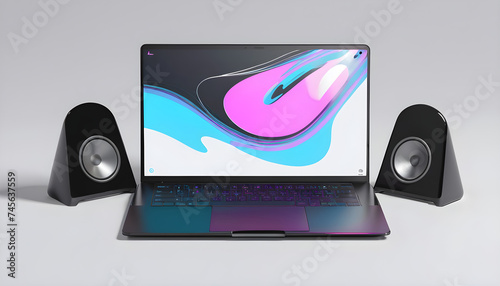 3d Laptop Mockup and images