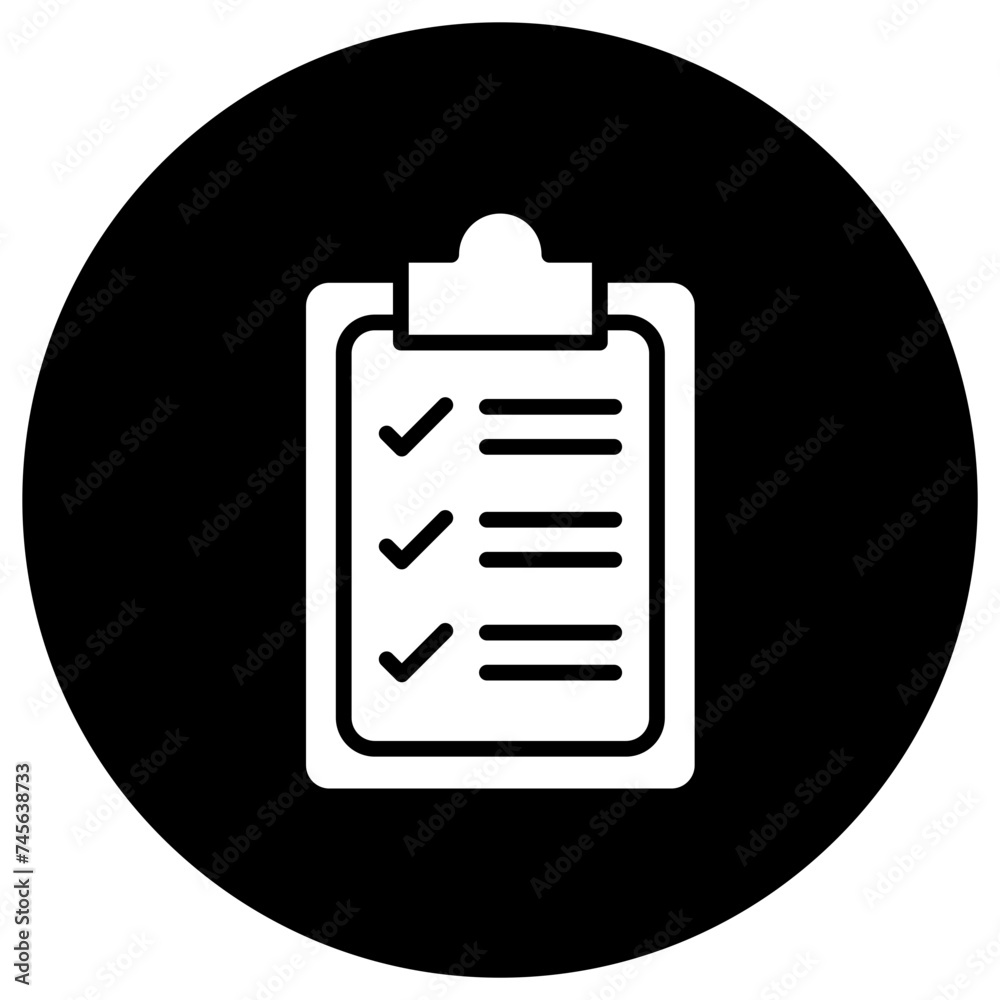 Clipboard Vector Icon Design Illustration Clipboard Vector Icon Design Illustration