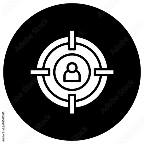 Head hunting Vector Icon Design Illustration