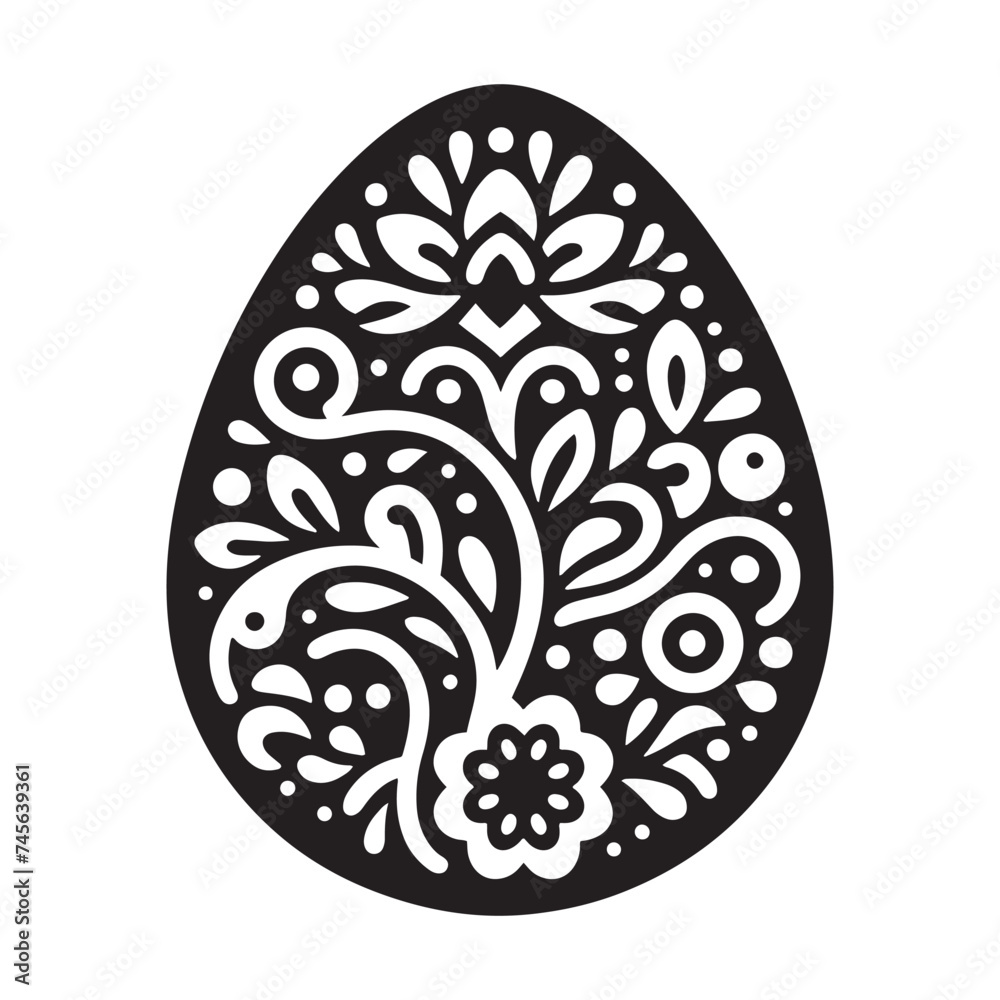 Elegant Black Vector Decorative Egg Silhouette Collection: Perfect for Easter Crafts, Designs, Cards, and Decorative Projects. Decorative Egg vector.
Elegant Black Vector Decorative Egg Silhouette Collection: Perfect for Easter Crafts, Designs, Cards, and Decorative Projects. Decorative Egg vector.