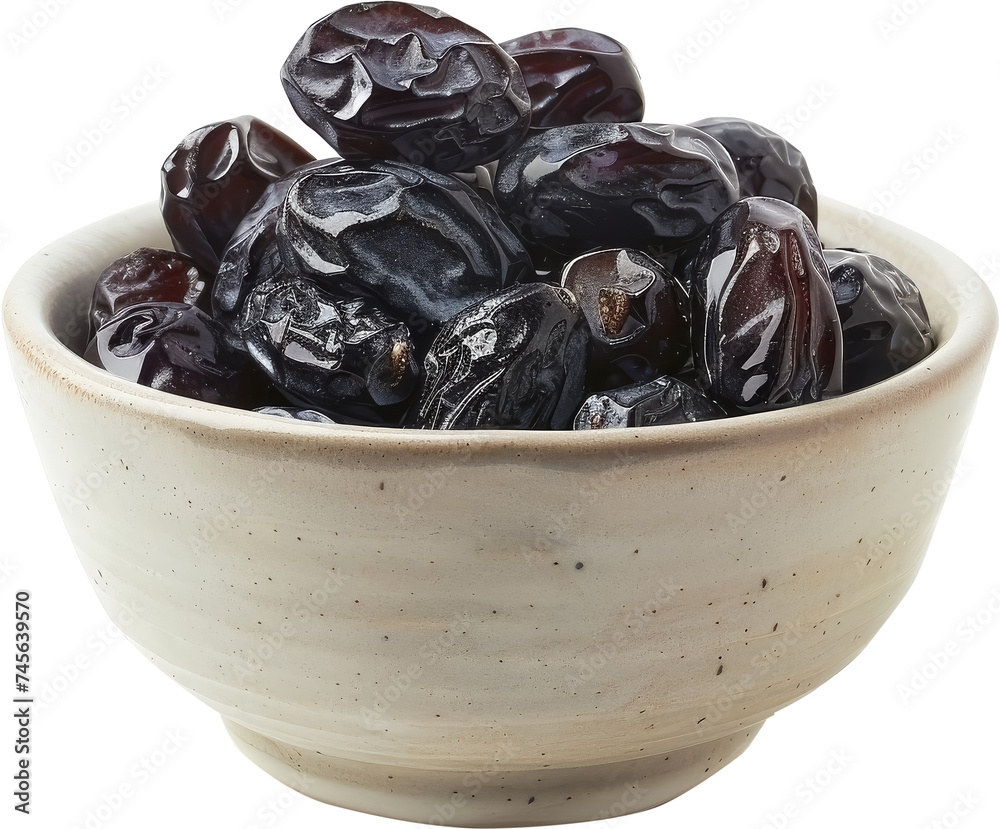 Dried dates fruits in bowl Dried dates fruits in bowl