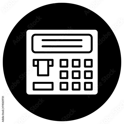 Atm machine Vector Icon Design Illustration