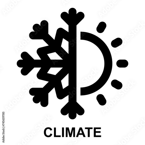 climate, clime, weather, season, climate change, meteorology outline icon for web mobile app presentation printing