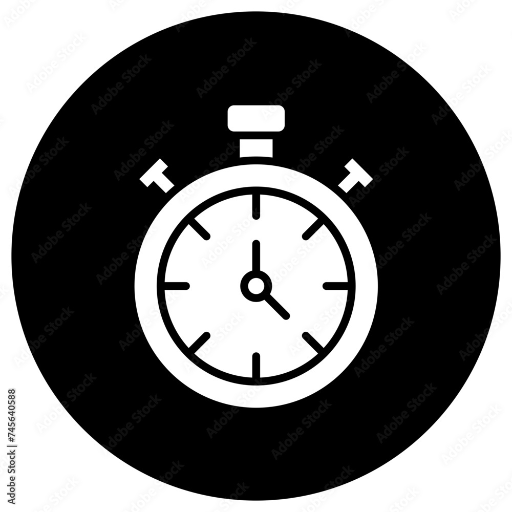 Stop watch Vector Icon Design Illustration Stop watch Vector Icon Design Illustration