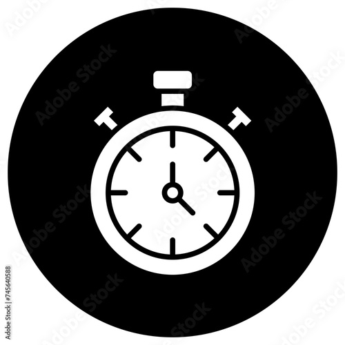 Stop watch Vector Icon Design Illustration