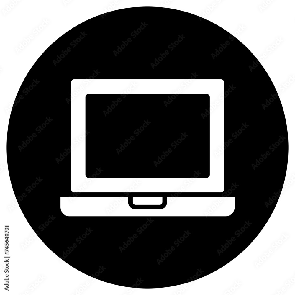 Laptop Vector Icon Design Illustration Laptop Vector Icon Design Illustration