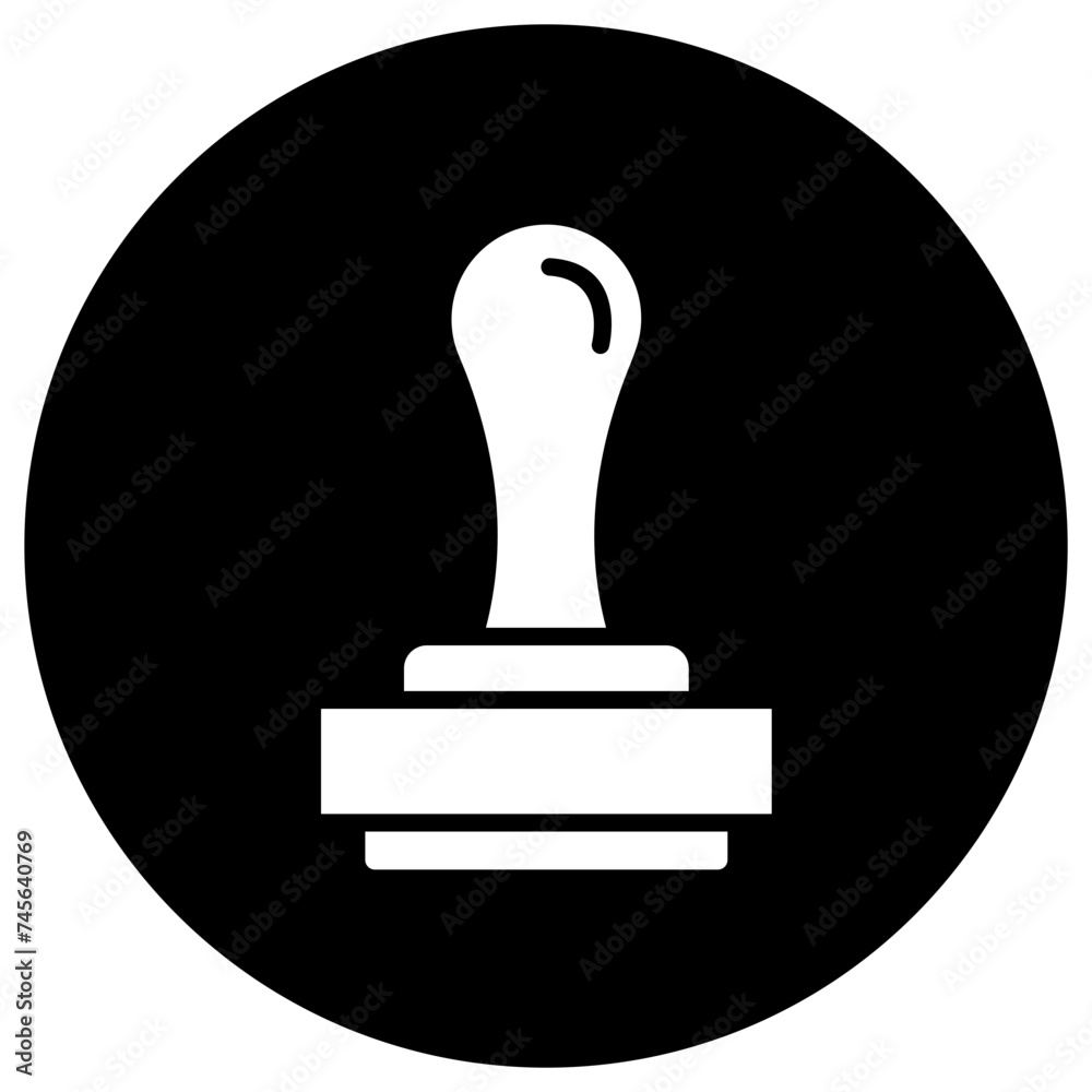 Stamp Vector Icon Design Illustration Stamp Vector Icon Design Illustration