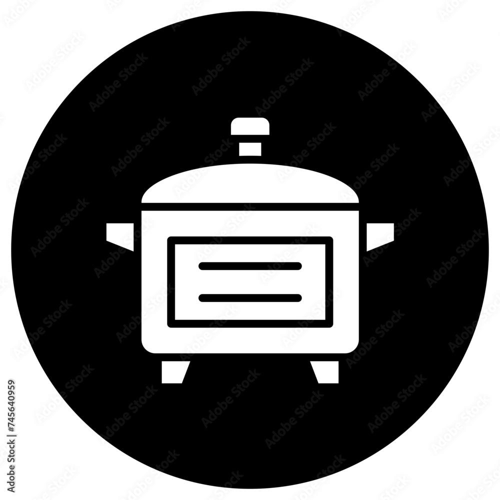 Cooker Vector Icon Design Illustration Cooker Vector Icon Design Illustration