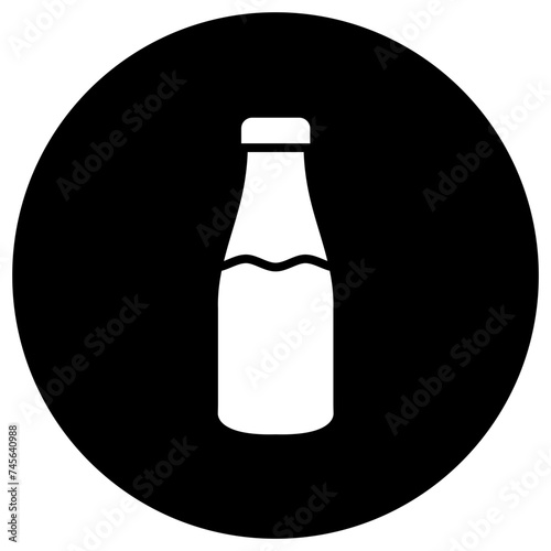 Milk jar Vector Icon Design Illustration