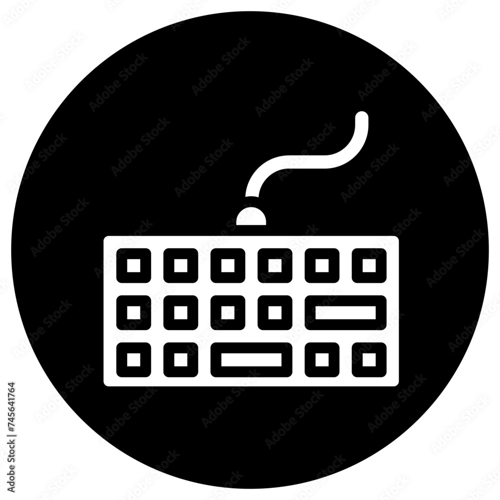 Keyboard Vector Icon Design Illustration Keyboard Vector Icon Design Illustration