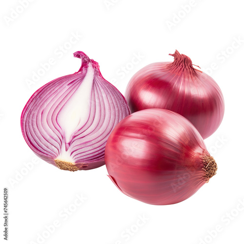 red onion , isolated on transparent background Remove png, Clipping Path, pen tool 