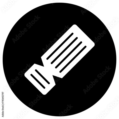 Ticket Vector Icon Design Illustration