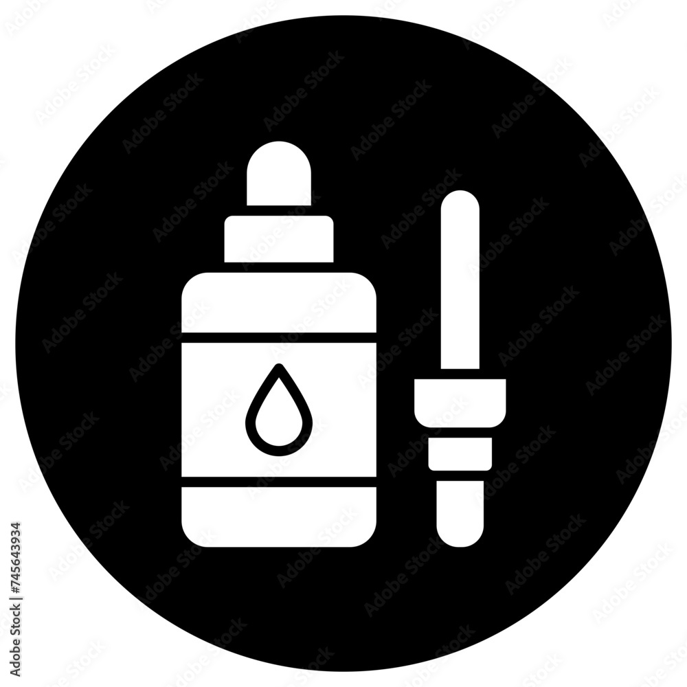 Correction Fluid Vector Icon Design Illustration Correction Fluid Vector Icon Design Illustration