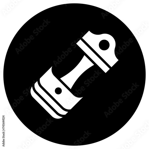 Piston Vector Icon Design Illustration