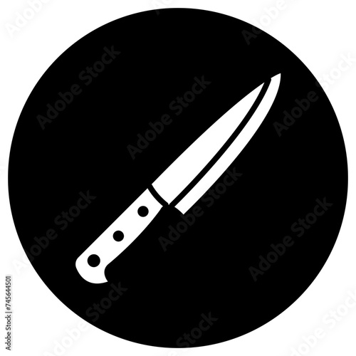 Knife Vector Icon Design Illustration