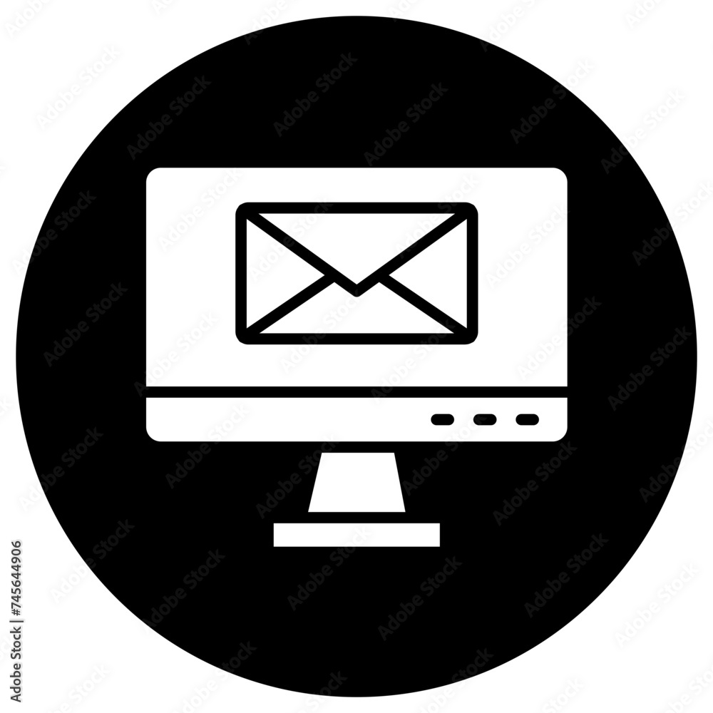 Email Vector Icon Design Illustration Email Vector Icon Design Illustration