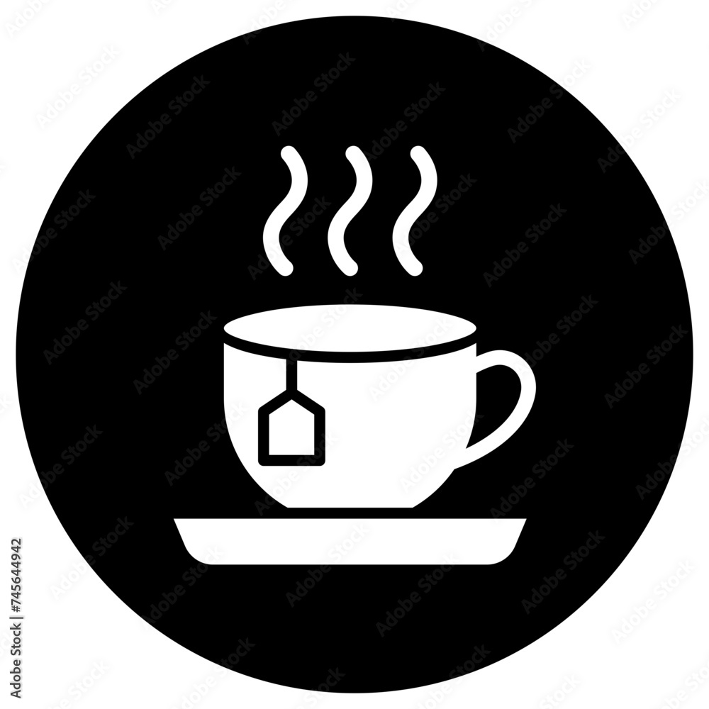 Tea Cup Vector Icon Design Illustration Tea Cup Vector Icon Design Illustration
