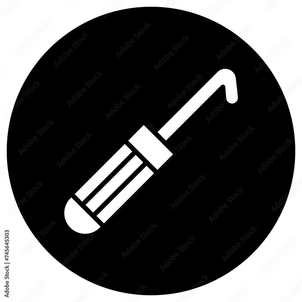 Crochet Vector Icon Design Illustration Crochet Vector Icon Design Illustration