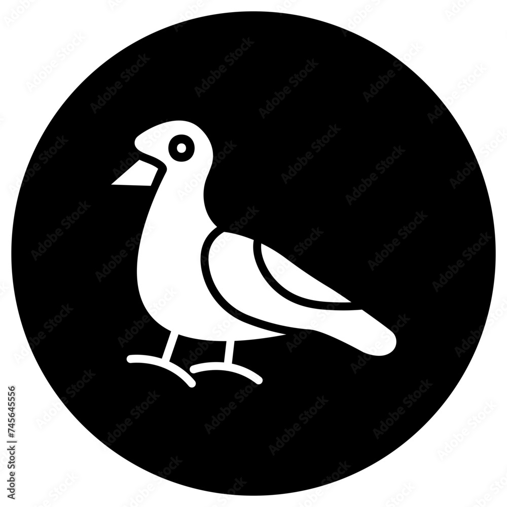 Seagull Vector Icon Design Illustration Seagull Vector Icon Design Illustration
