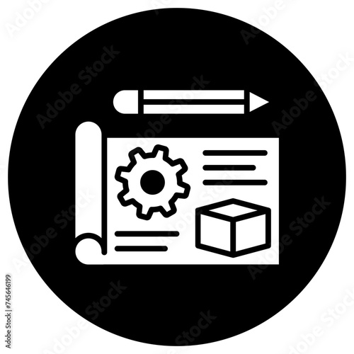 Prototype Vector Icon Design Illustration