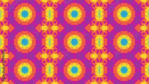 Bright abstract moving colorful pattern